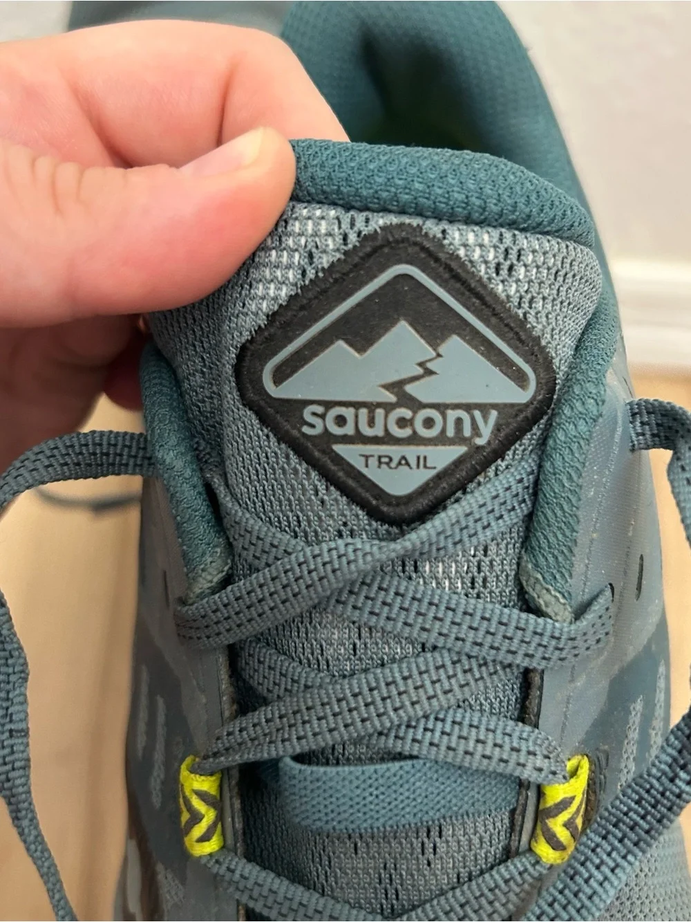 Saucony Peregrine 10 Men’s trail running shoes steel gray Size 10